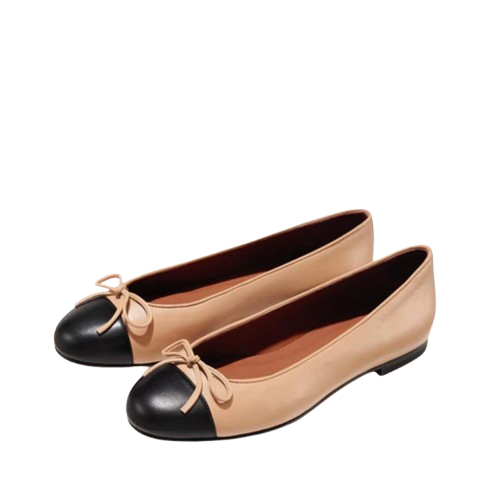 Margaux Cap Toe Ballet Flats