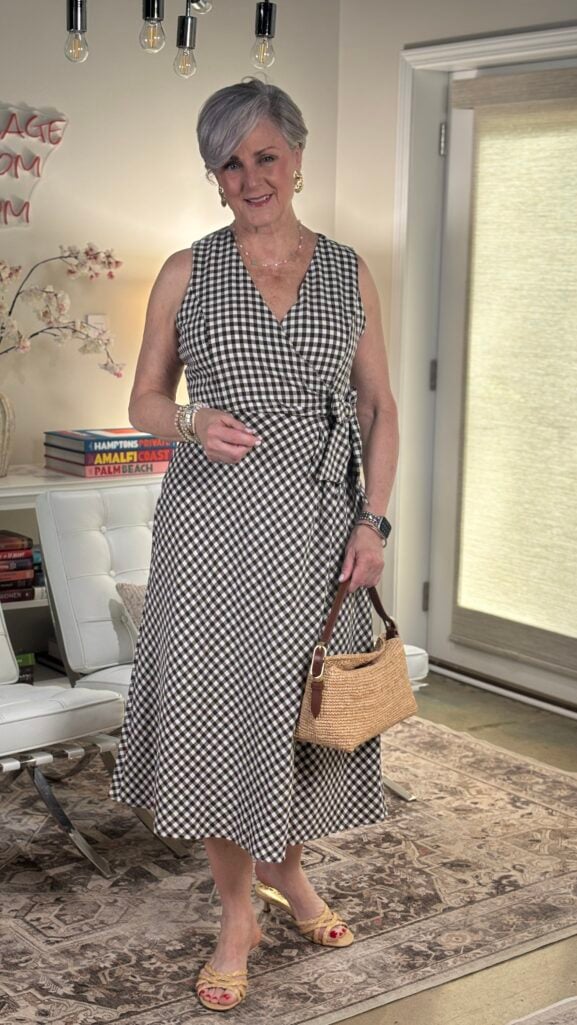 Sam Edelman Bleached Beechwood faux raffia kitten heel shoe spring 2026 women over 50