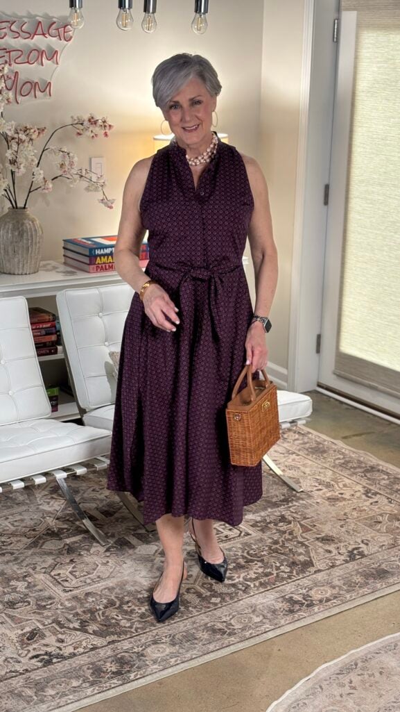 M.Gemi Lisinda slingback pump women over 50 spring 2026 outfit