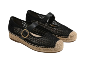 Mackie Mesh Espadrille Mary Jane