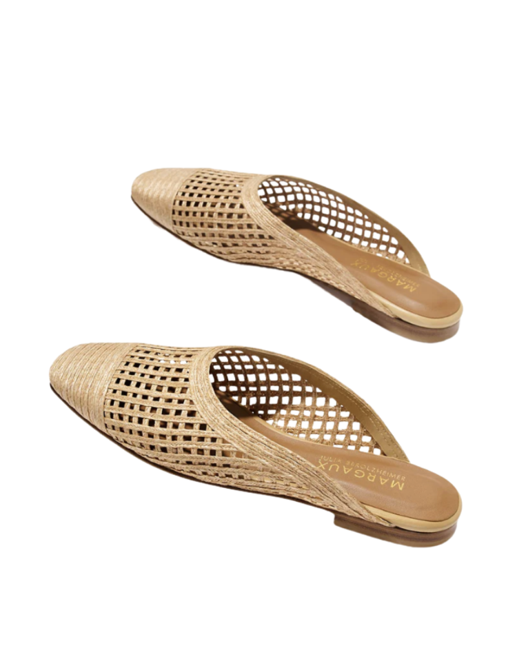 Raffia Mules