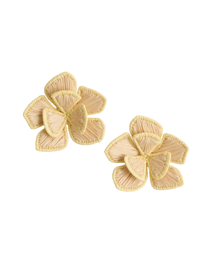 Raffia Earrings