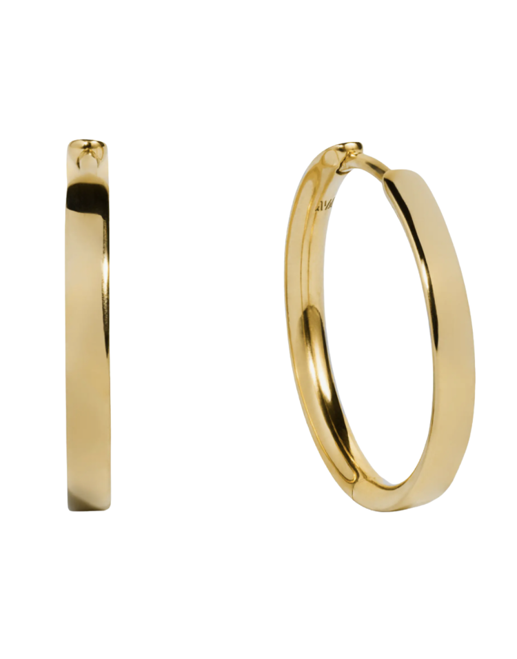 Gold Hoops, Mothers Day Gifts