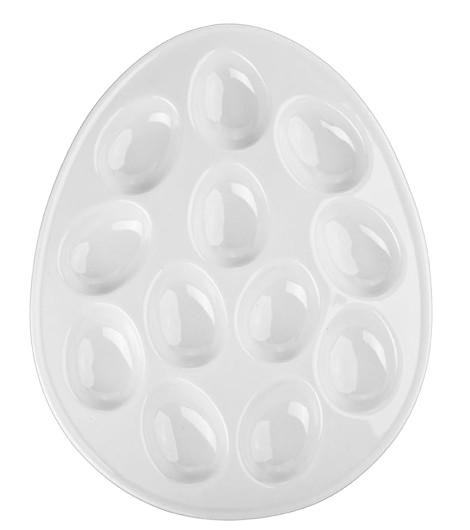 Oval Egg Plate
