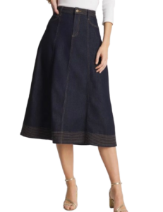 Trapunto Stitch Skirt