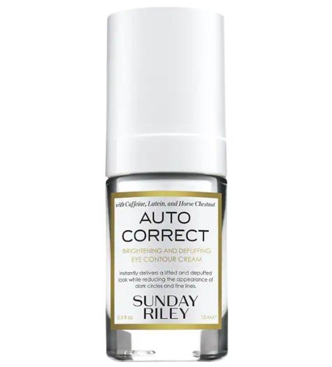 Sunday Riley Auto Correct Brightening and Depuffing Eye Contour Cream
