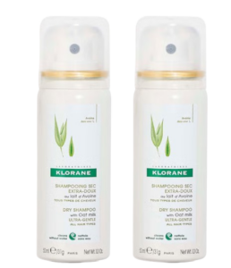 Klorane Dry Shampoo with Oat Milk — Travel Duo