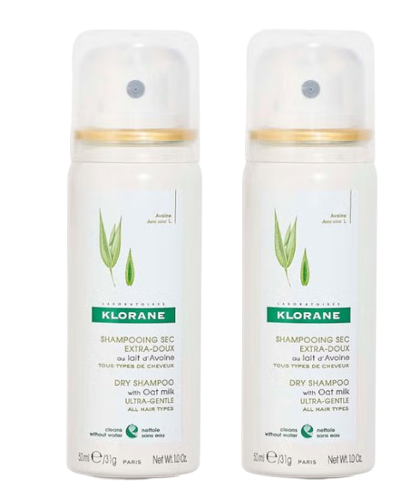 Klorane Dry Shampoo with Oat Milk — Travel Duo