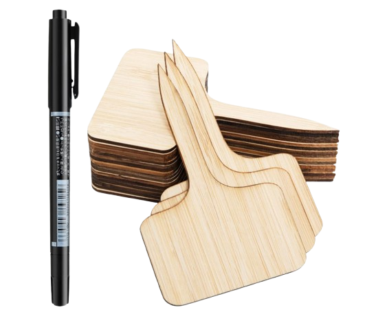 Bamboo Plant Labels — 75 Pack
