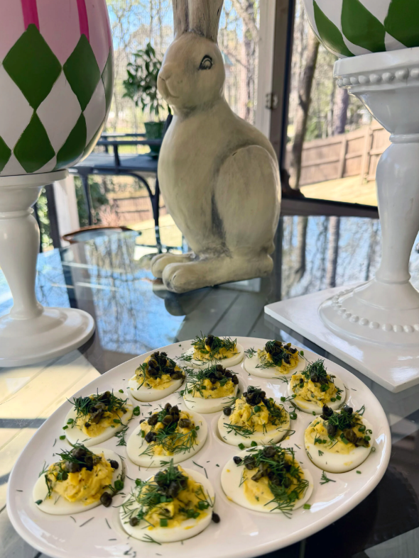 Deviled Eggs with Fresh Herbs