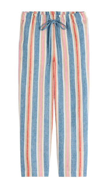 Boden Islington Linen Crop Pants