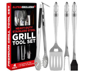 Alpha Grillers Grilling Accessories Set