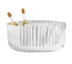 Bash Fluted Silver Beverage Tub