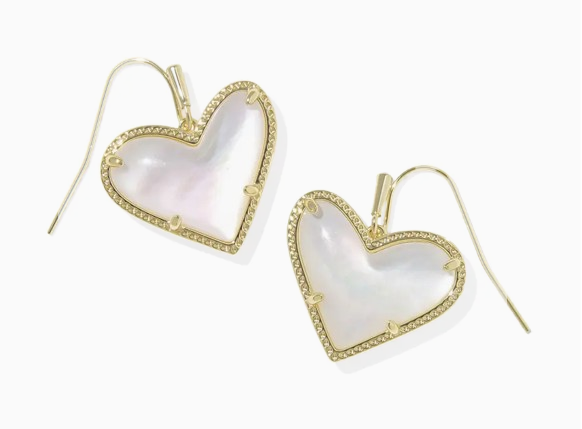 Kendra Scott Ari Heart Short Drop Earring