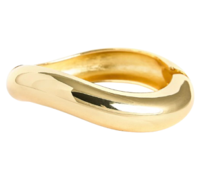 Lisi Lerch Gold Hinge Cuff