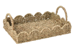 Scalloped Seagrass Tray