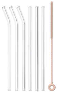 Reusable Glass Straws