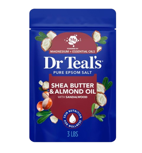 Dr. Teal’s Epsom Salt Foot Soak with Shea Butter and Almond Oil