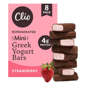 Clio Strawberry Greek Yogurt Bars