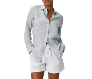 Quince 100% European Linen Oversized Shirt