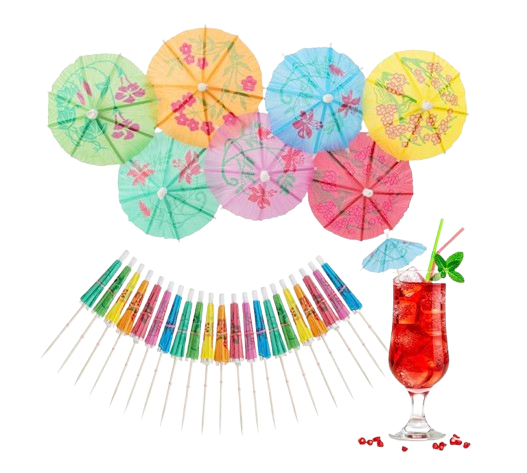 Cocktail Umbrellas 50 Pack