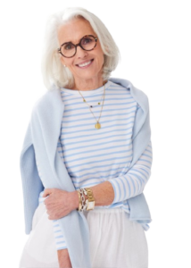 Alice Walk Three Quarter Sleeve Stripe Tee