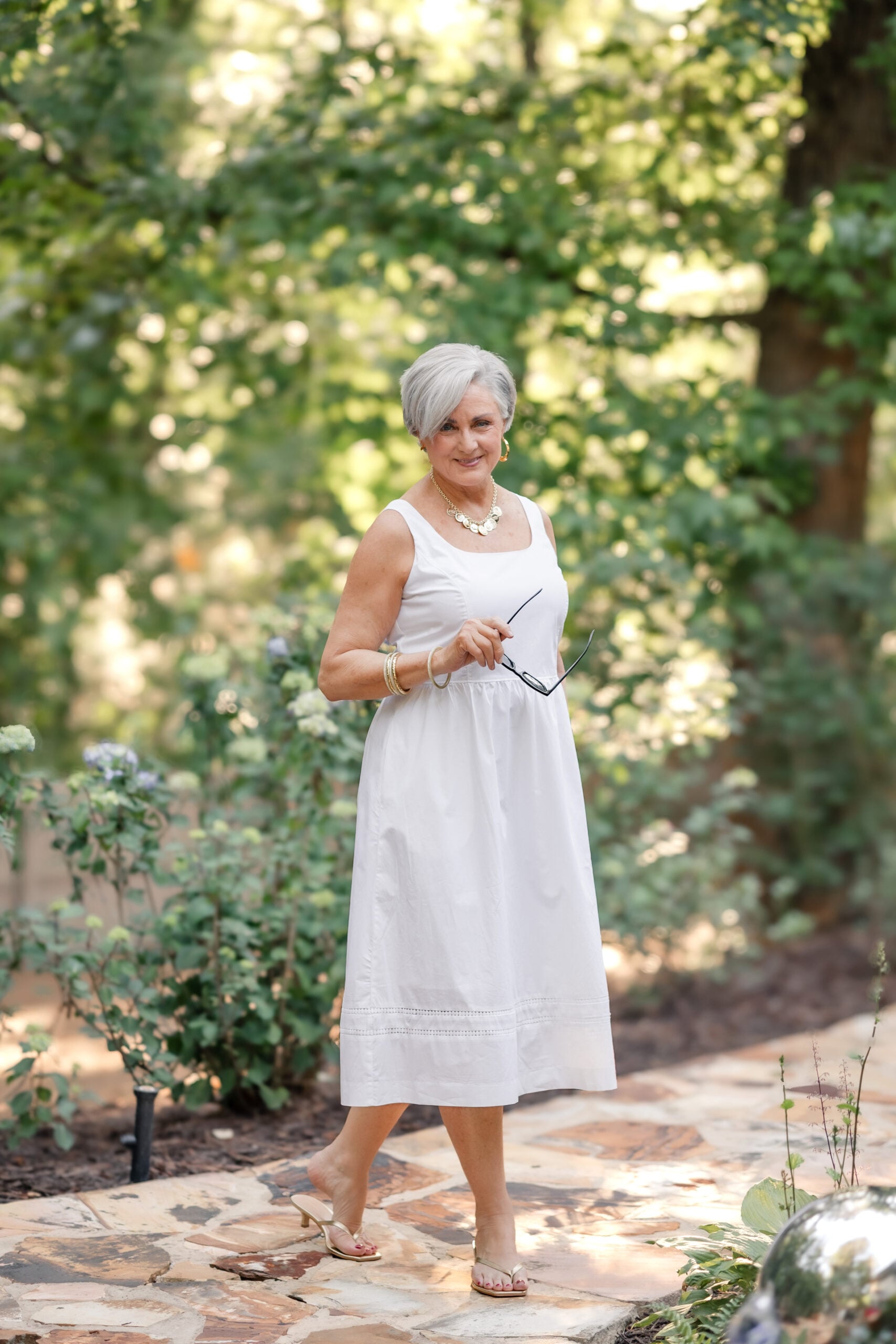 White Dresses After 50: 10 Chic Summer Styles - Style at a Certain Age