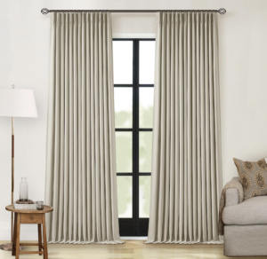 Pinch-Pleated Blackout Curtains
