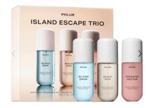 PHLUR Island Escape Body Mist Trio Set