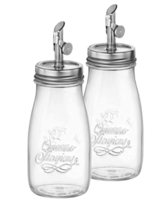 Bormioli Rocco Glass Syrup Bottles