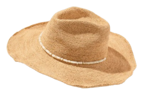 Hat Attack Raffia Crochet Hat
