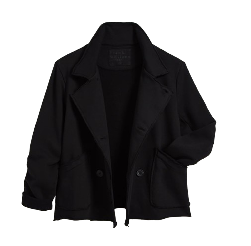 Frank & Eileen Cropped Sweatshirt Peacoat