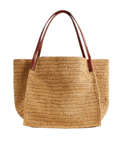 Large Handknotted Packable Tote Bag