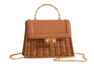 Wicker Basket Bag