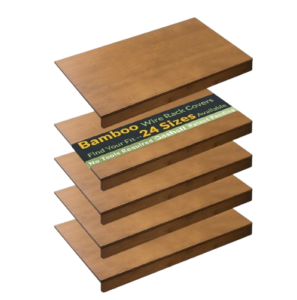 Gashell Bamboo Wire Shelf Covers
