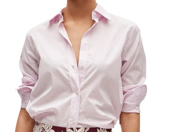 J.Crew Classic Fit Shirt in Light Pink
