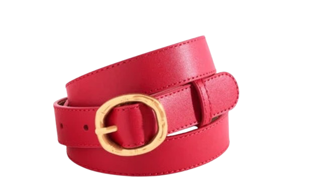 Talbots Red Belt