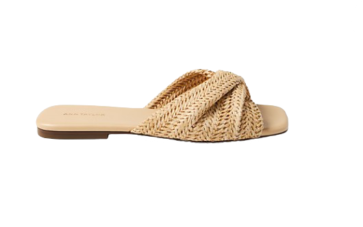 Weekend Knotted Straw Flat