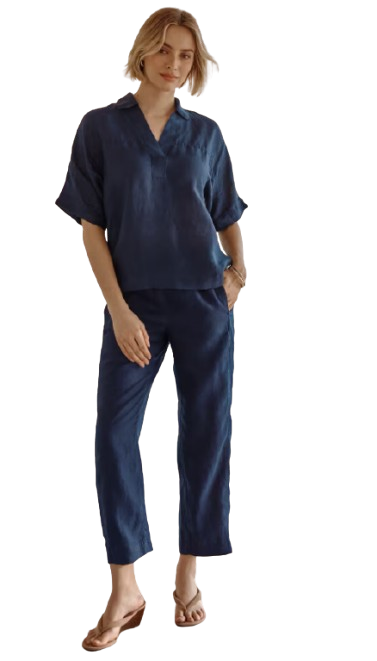 J.Jill Pure Jill Linen Cropped Pants
