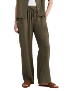 Quince 100% European Linen Wide Leg Pant