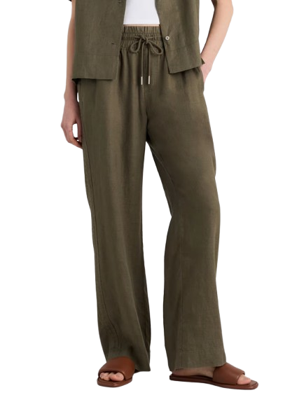 Quince 100% European Linen Wide Leg Pant