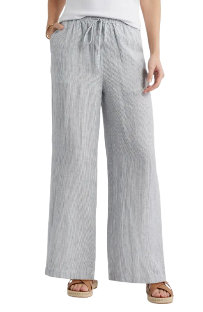 Caslon Linen Wide-Leg Pants