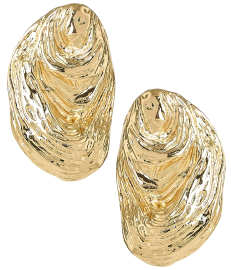 Tybee Oyster Earrings