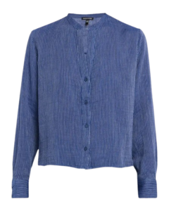 Striped Gauzy Organic Cotton Shirt