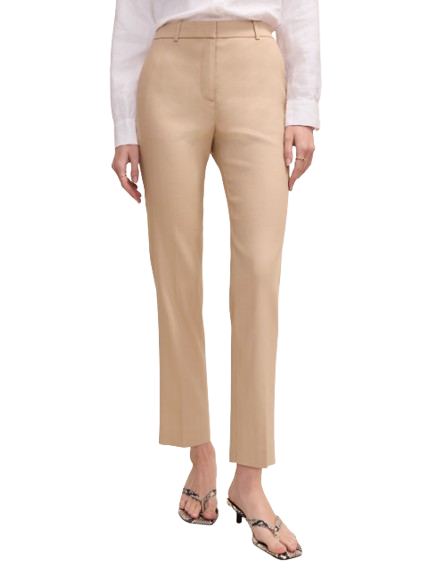 The Everyday Ankle Pant in Linen Blend