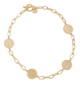 Karine Sultan Coin Station Necklace