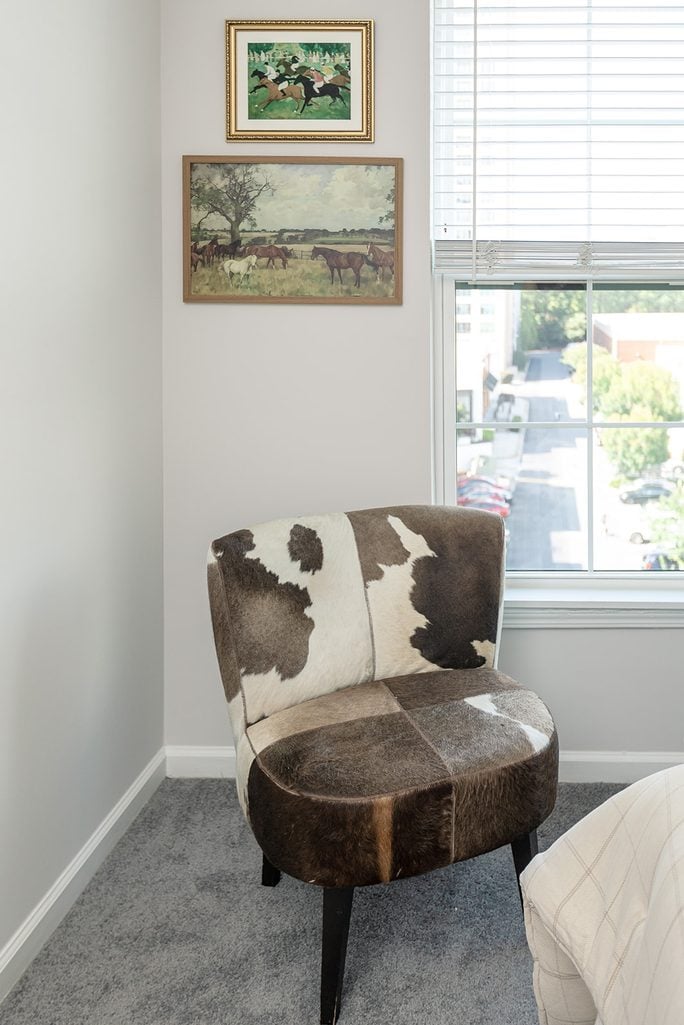 Calfhair chair