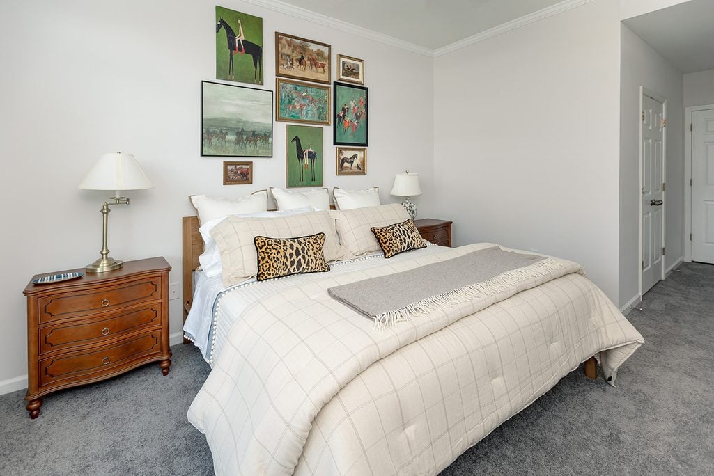 Ralph Lauren inspired guest room