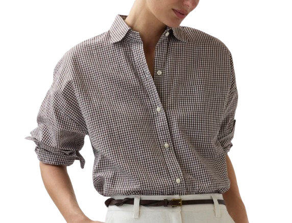 Ann Mashburn Gingham Buttondown