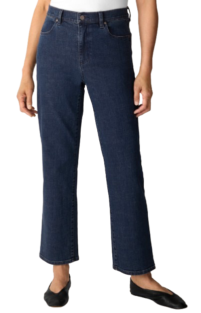 Eileen Fisher Stretch Straight Denim